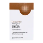 lenzetto 153 mg dosis 1 vial 8.1 ml