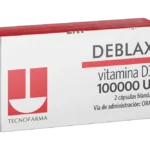 deblax vit.d3 100000 ui 2 capsulas