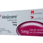 vesicare 5 mg 20 tabletas (p)