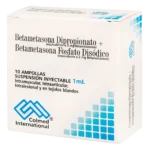 betametasona fosfato/dipro 1ml 10 amp pc