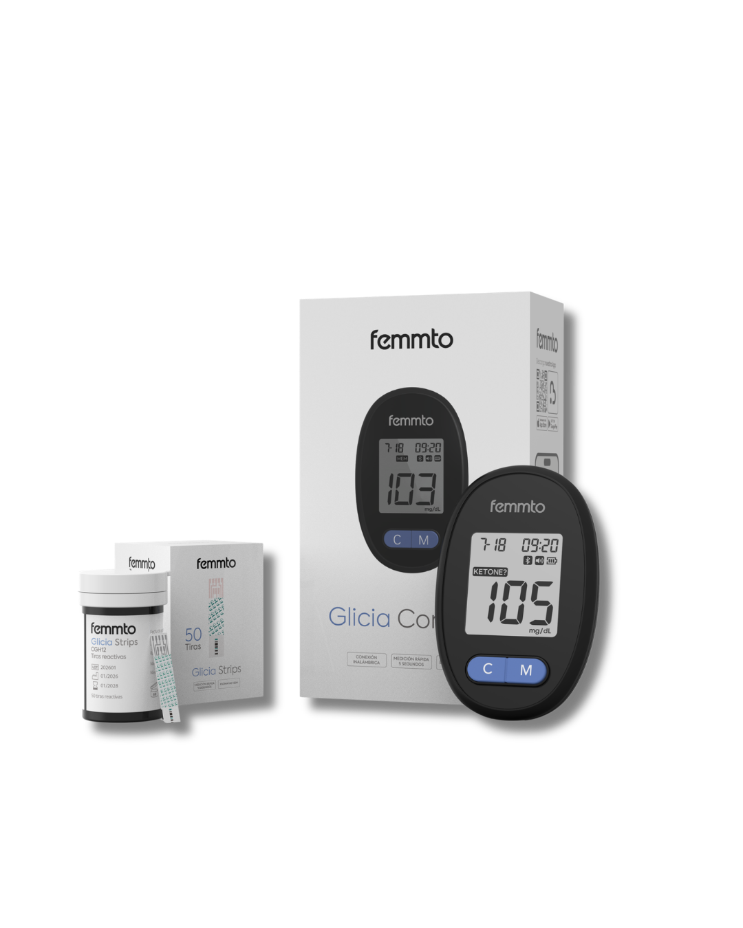 15988 Glucómetro Aima Femmto - Imagen 1