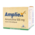 AMPLIEX 500 MG (AMOXICILINA) 100 CAPSULAS
