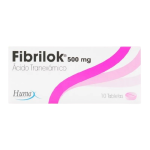 FIBRILOK 500 MG (ACIDO TRANEXAMICO) 10 TABLETAS