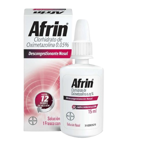 7861051621902-removebg-preview AFRIN 0.05% (OXIMETAZOLINA) ADULTOS SOL.NASAL SPRAY 15 ML - Imagen 1
