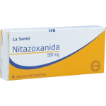 NITAZOXANIDA 500 MG 6 TABLETAS QUIR