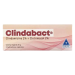 CLINDABACT (CLOTRIMAZOL-CLINDAMICINA) CRE.VAG 20 GR