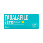 TADALAFILO 20 MG 4 TABLETAS LP