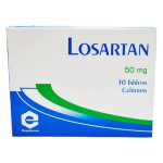 LOSARTAN 50 MG 30 TABLETAS RICH