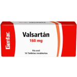 VALSARTAN 160 MG 14 TABLETAS GF